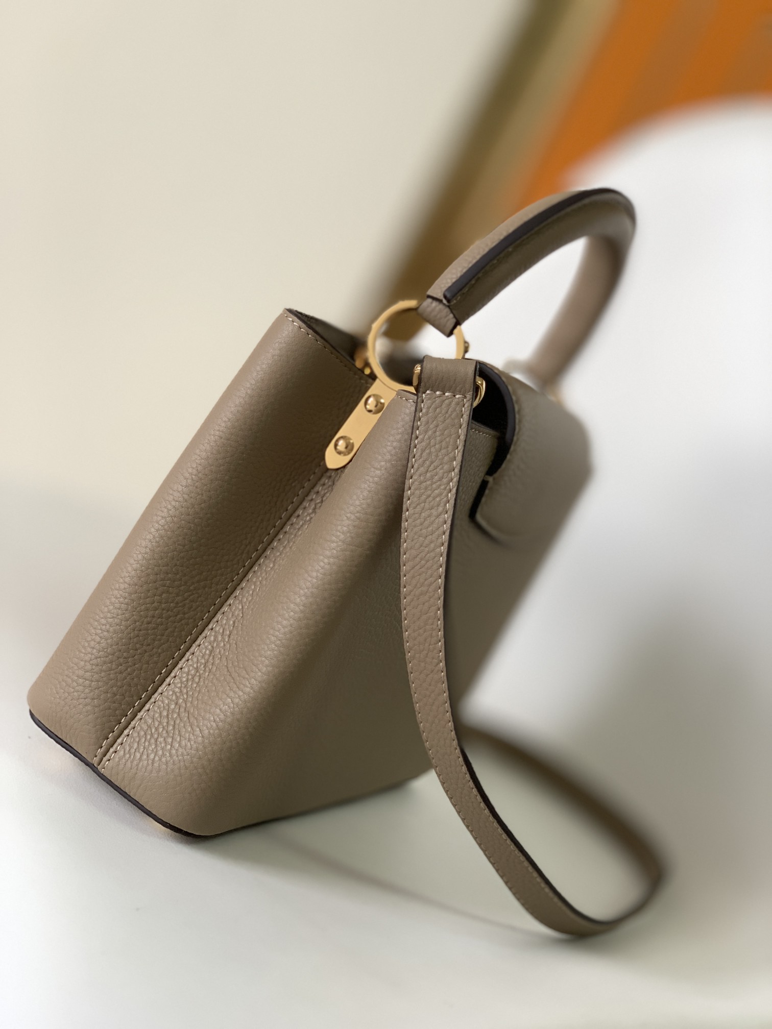 Bagsaaa L0vis Vvtt0n M94634 Capucines BB Galet Grey - 27 x 18 x 9 cm