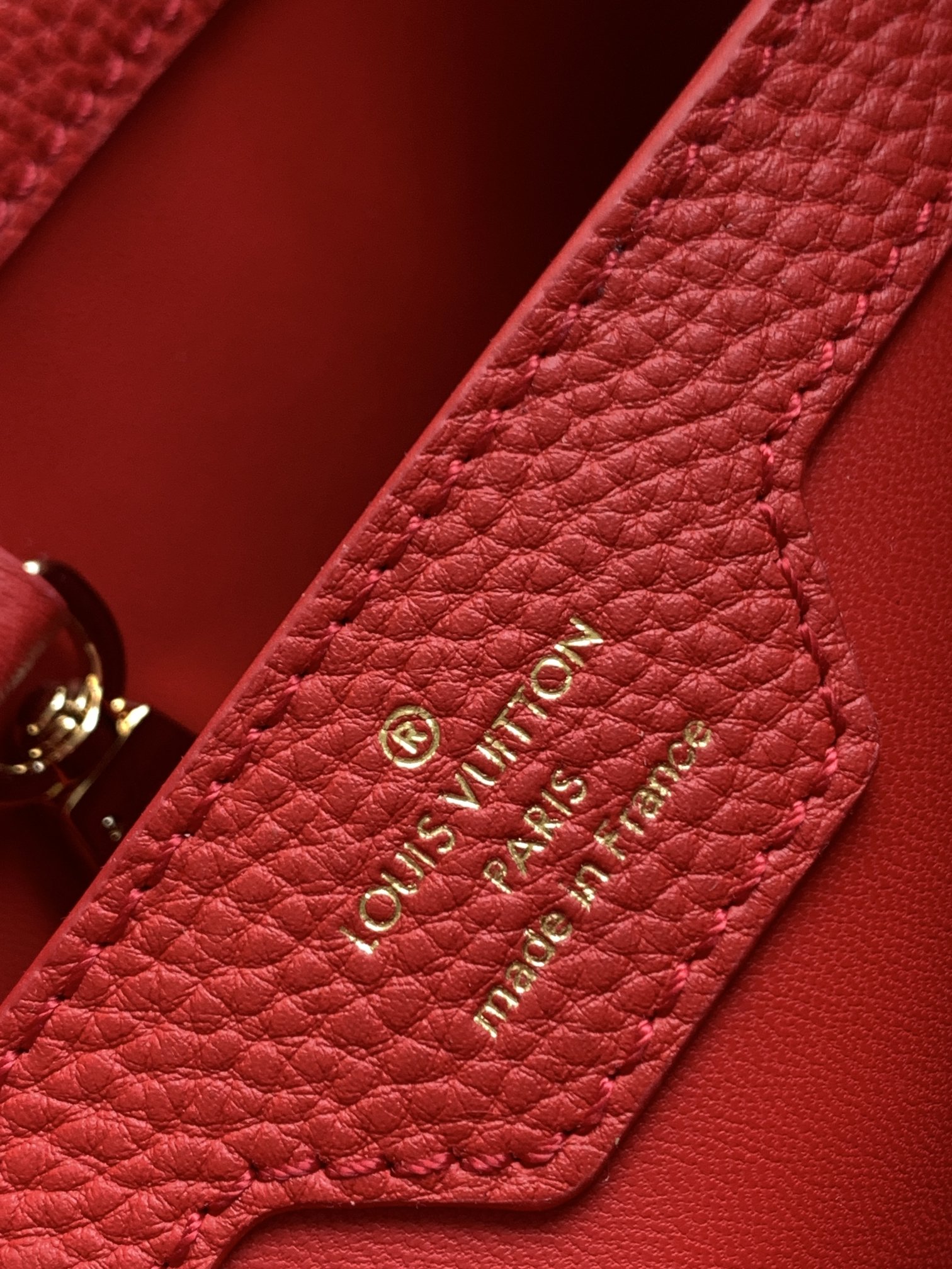 Bagsaaa L0vis Vvtt0n M52689 Capucines BB Scarlet Red - 27 x 18 x 9 cm