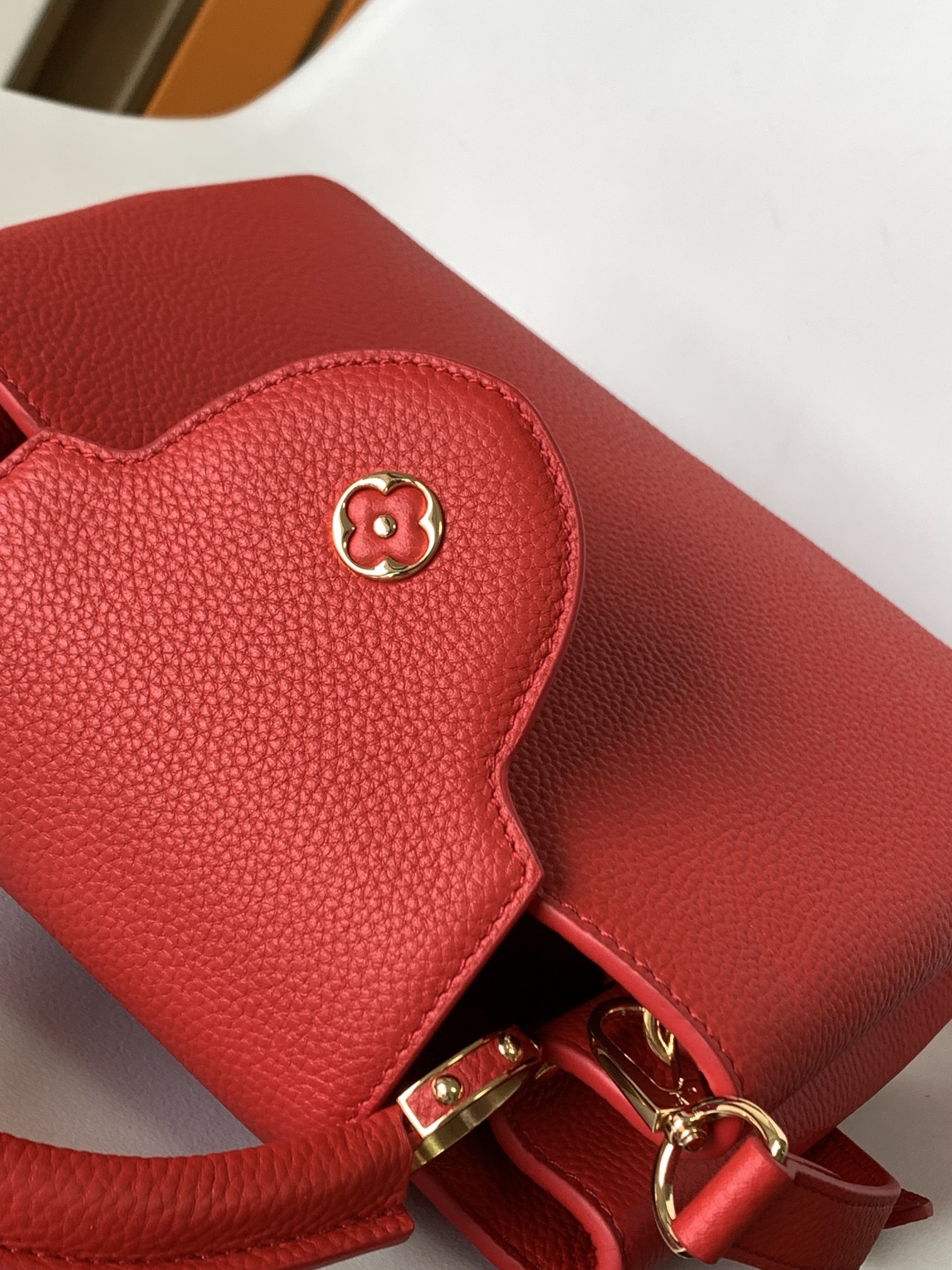Bagsaaa L0vis Vvtt0n M52689 Capucines BB Scarlet Red - 27 x 18 x 9 cm