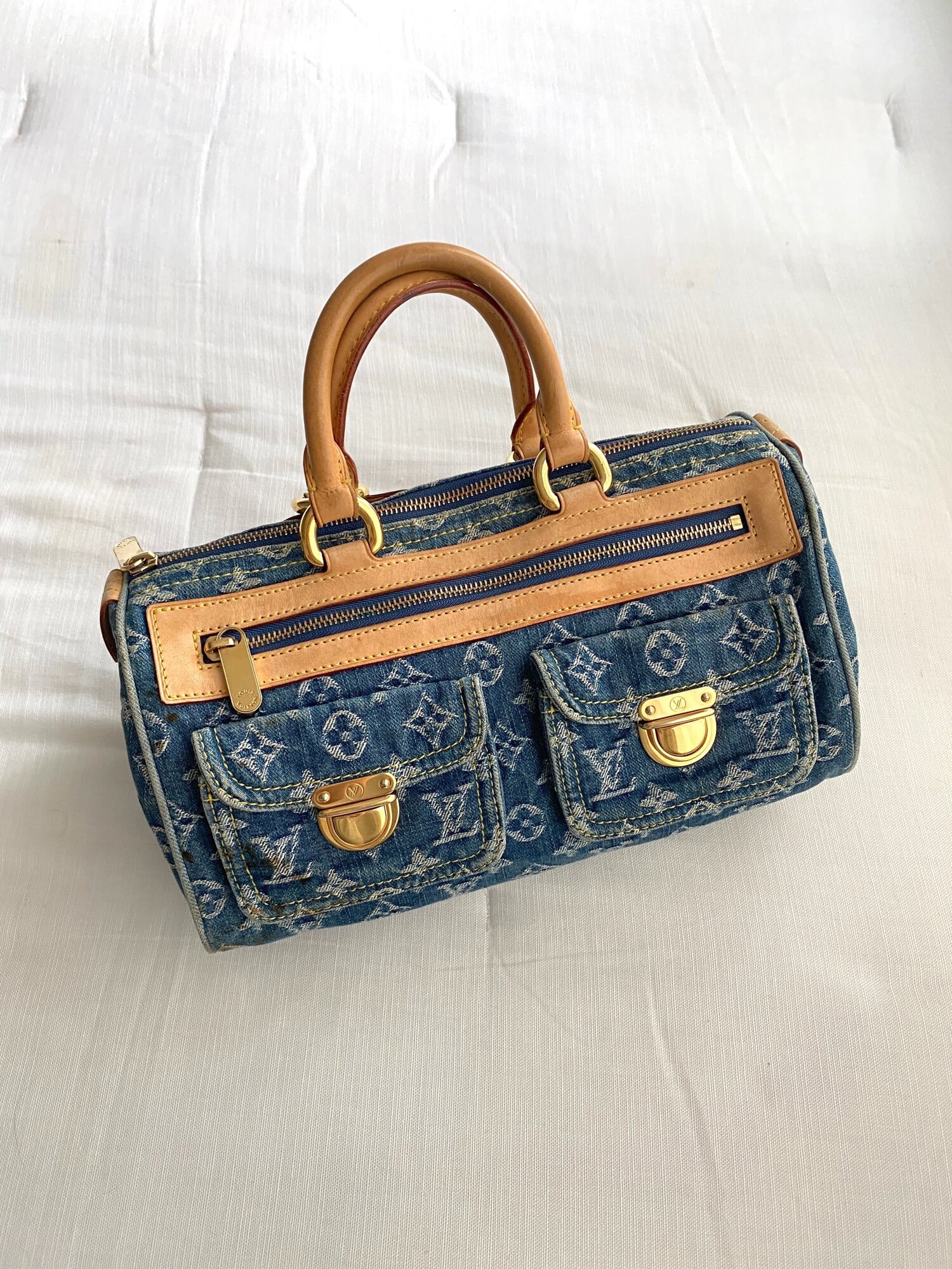 Bagsaaa L0vis Vvtt0n Denim Neo Speady
