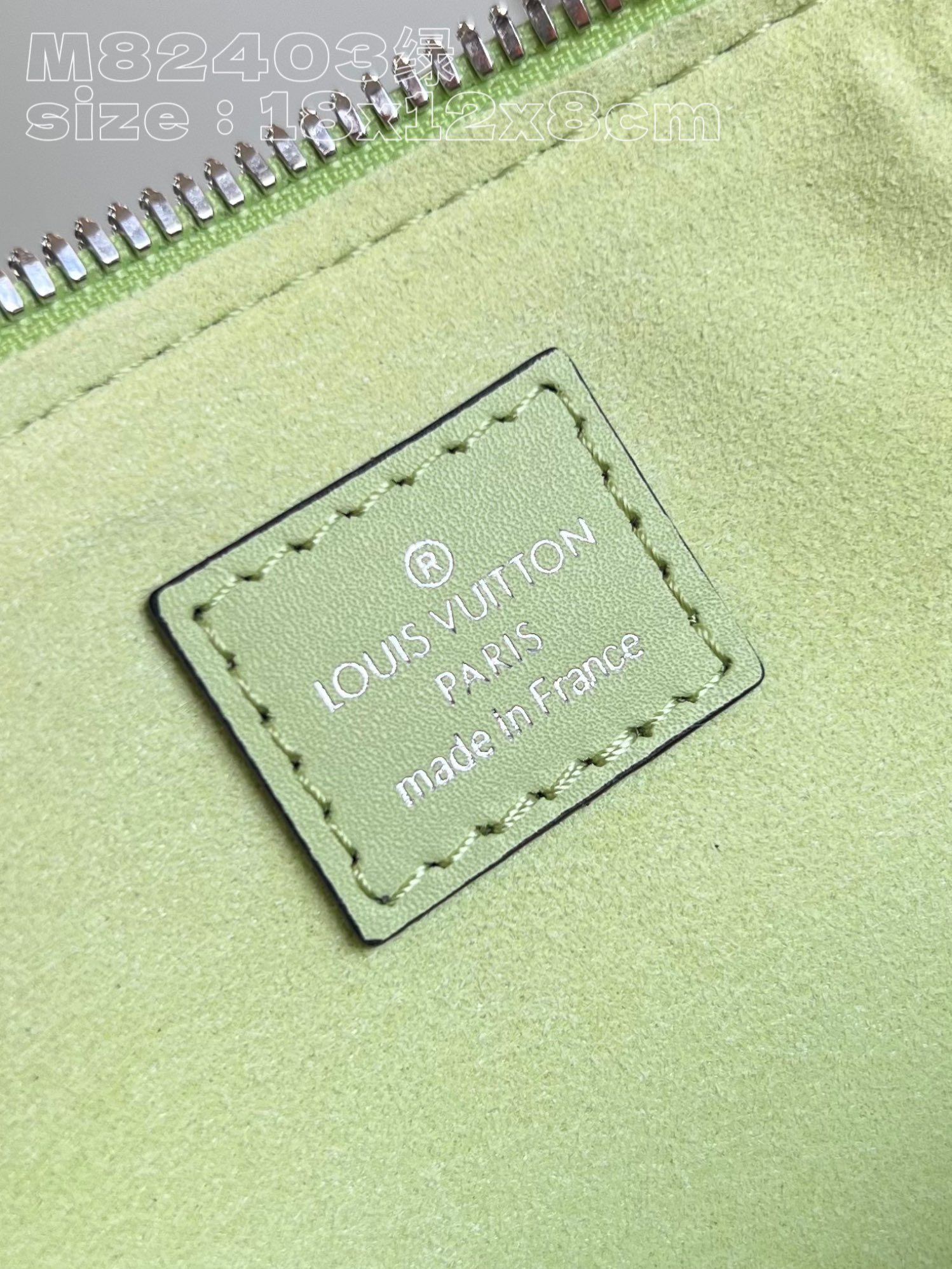 Bagsaaa L0vis Vvtt0n M82403 Nano Alma Vert Noto Green - 18 x 12 x 8 cm