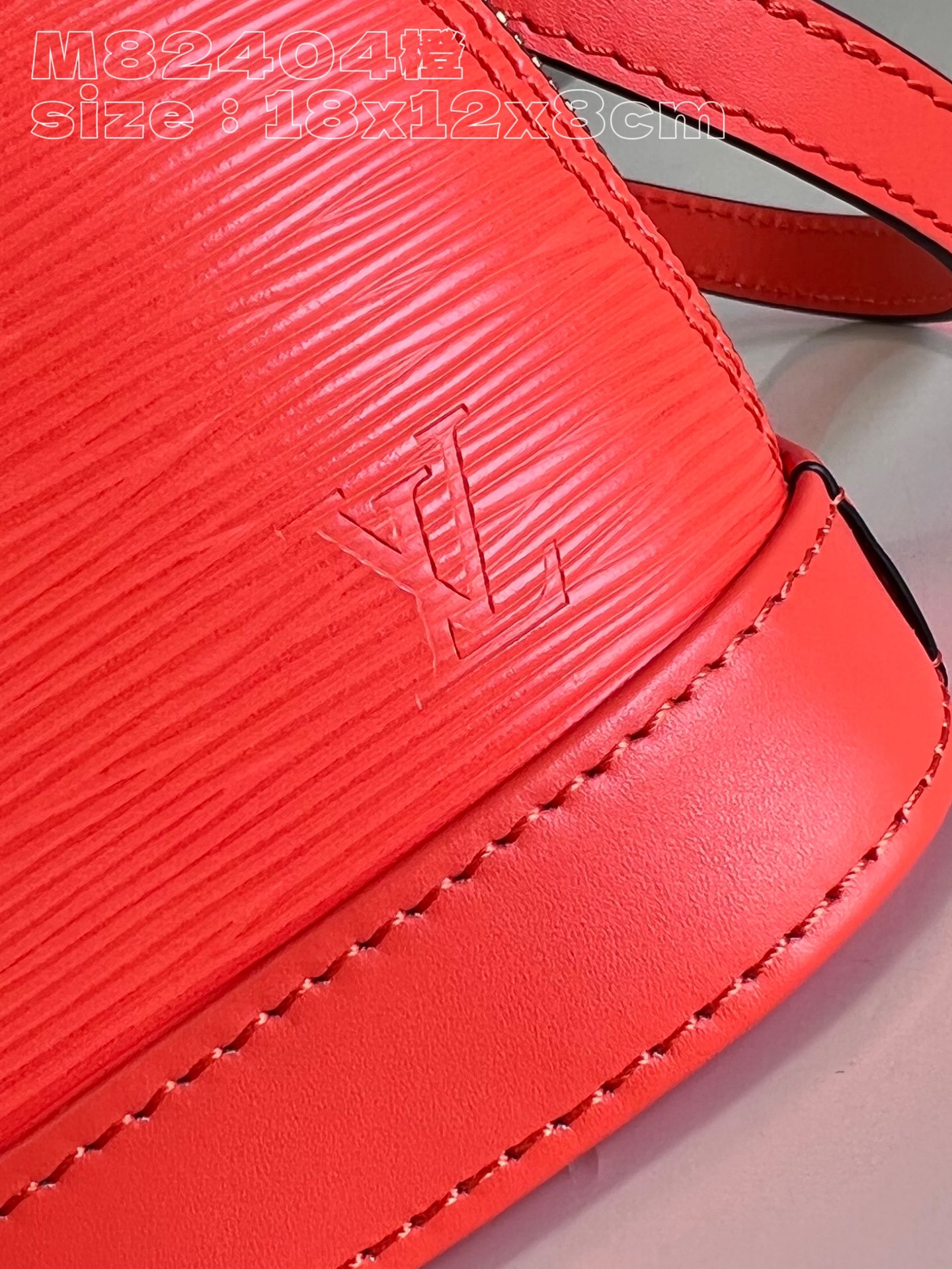 Bagsaaa L0vis Vvtt0n M82404 Nano Alma Minnesota Orange - 18 x 12 x 8 cm