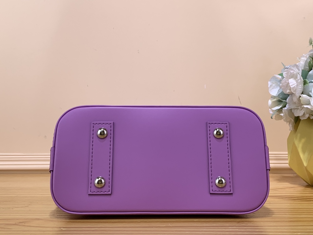 Bagsaaa L0vis Vvtt0n M22642 Alma BB Purple - 23.5 x 17.5 x 11.5 cm