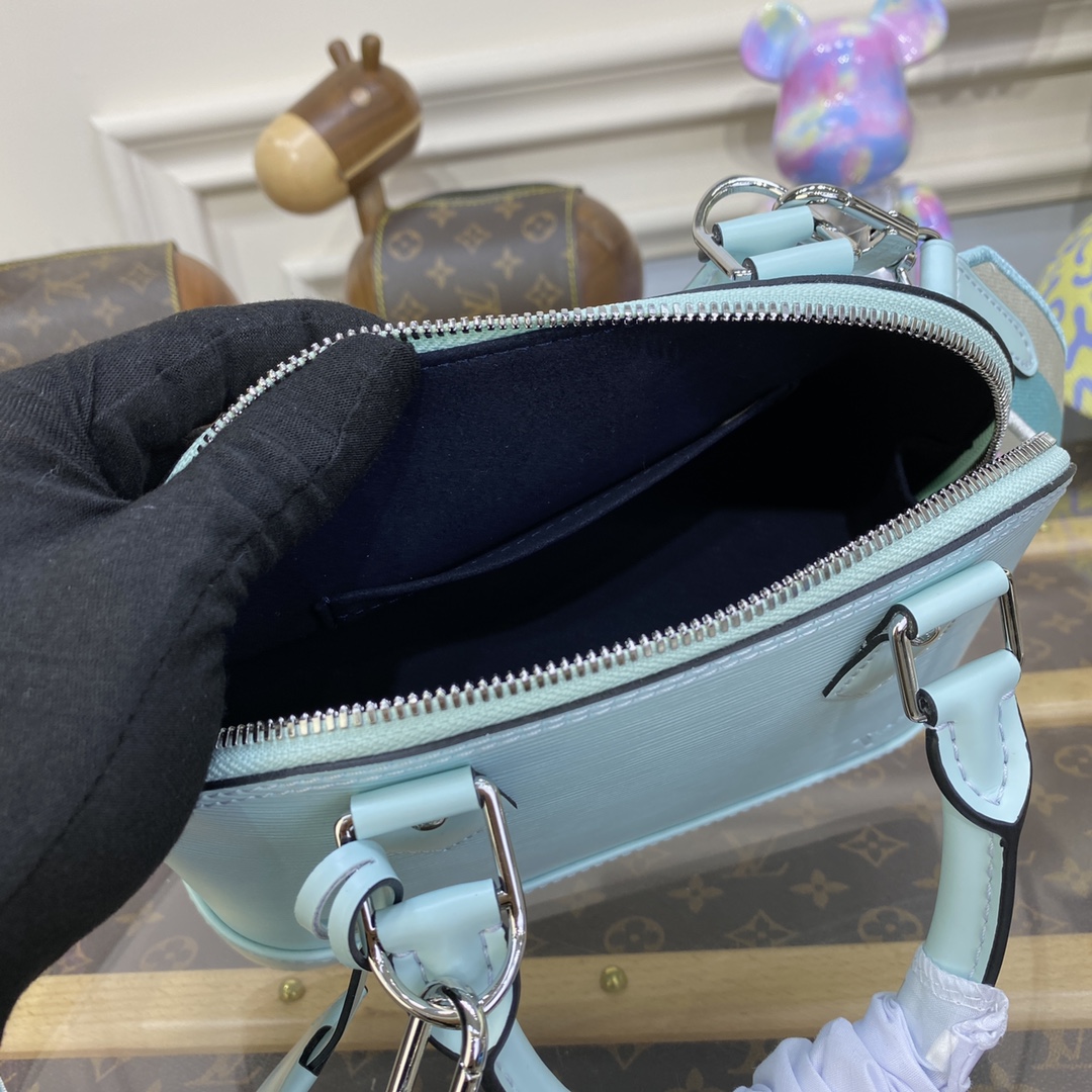 Bagsaaa L0vis Vvtt0n M22619 Alma BB Blue - 23.5 x 17.5 x 11.5 cm