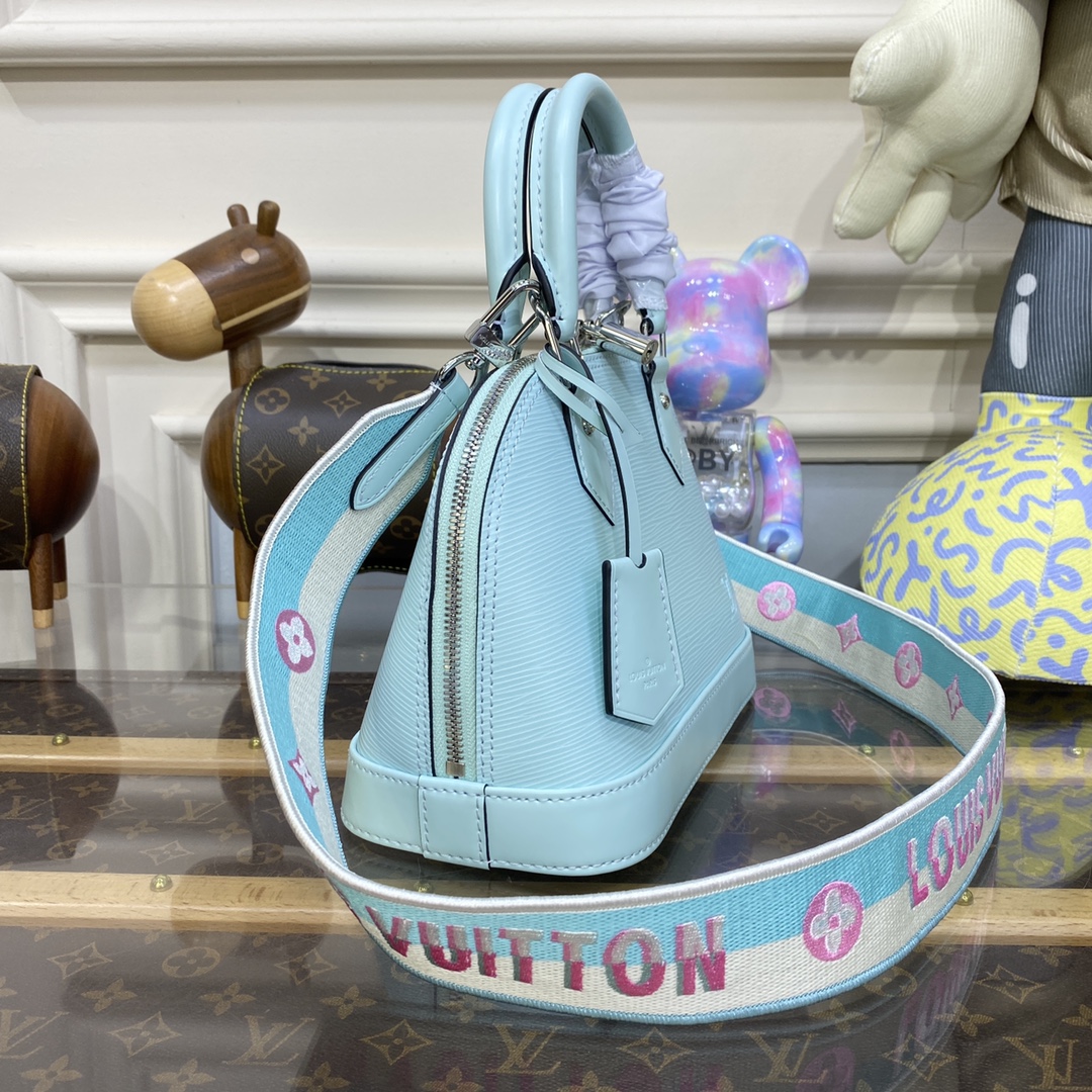 Bagsaaa L0vis Vvtt0n M22619 Alma BB Blue - 23.5 x 17.5 x 11.5 cm