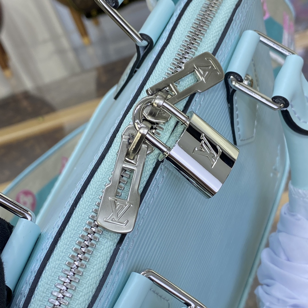 Bagsaaa L0vis Vvtt0n M22619 Alma BB Blue - 23.5 x 17.5 x 11.5 cm