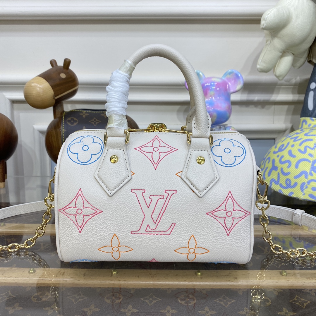 Bagsaaa L0vis Muitton M46667 Speedy Bandouliere 20 - 20.5 x 13.5 x 12 cm