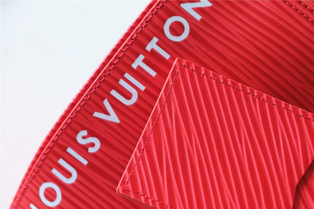Bagsaaa L0vis Vvtt0n M23721 Keepall Bandoulière 50 Red - 50 x 29 x 23 cm