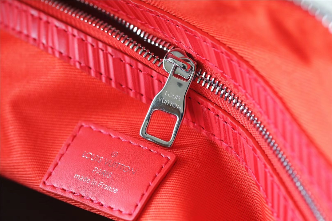 Bagsaaa L0vis Vvtt0n M23721 Keepall Bandoulière 50 Red - 50 x 29 x 23 cm