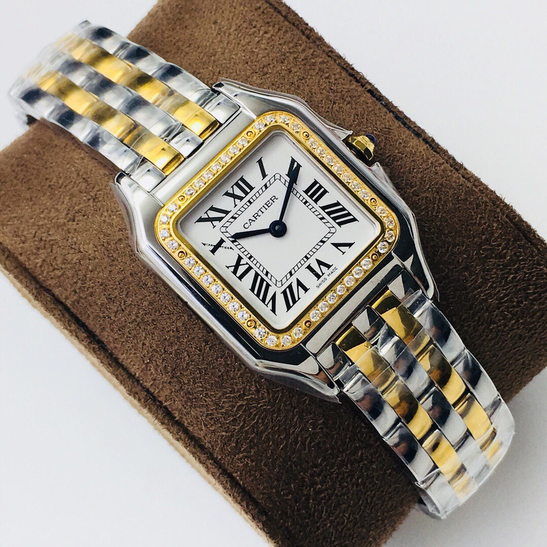 Bagsaaa Ca*t1er Panthère De Ca*t1er Watch Gold - 22x30 mm