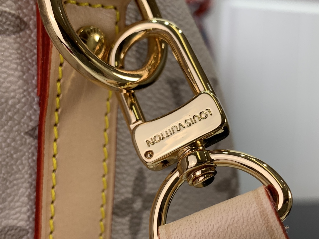 Bagsaaa L0vis Vvtt0n M46749 Speedy Bandoulière 25 Beige/Ocher - 25 x 19 x 15 cm