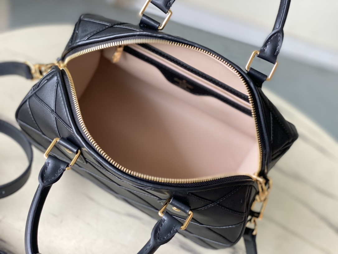 Bagsaaa L0vis Vvtt0n M24206 Speedy Bandoulière 25 Black - 25 x 19 x 15 cm
