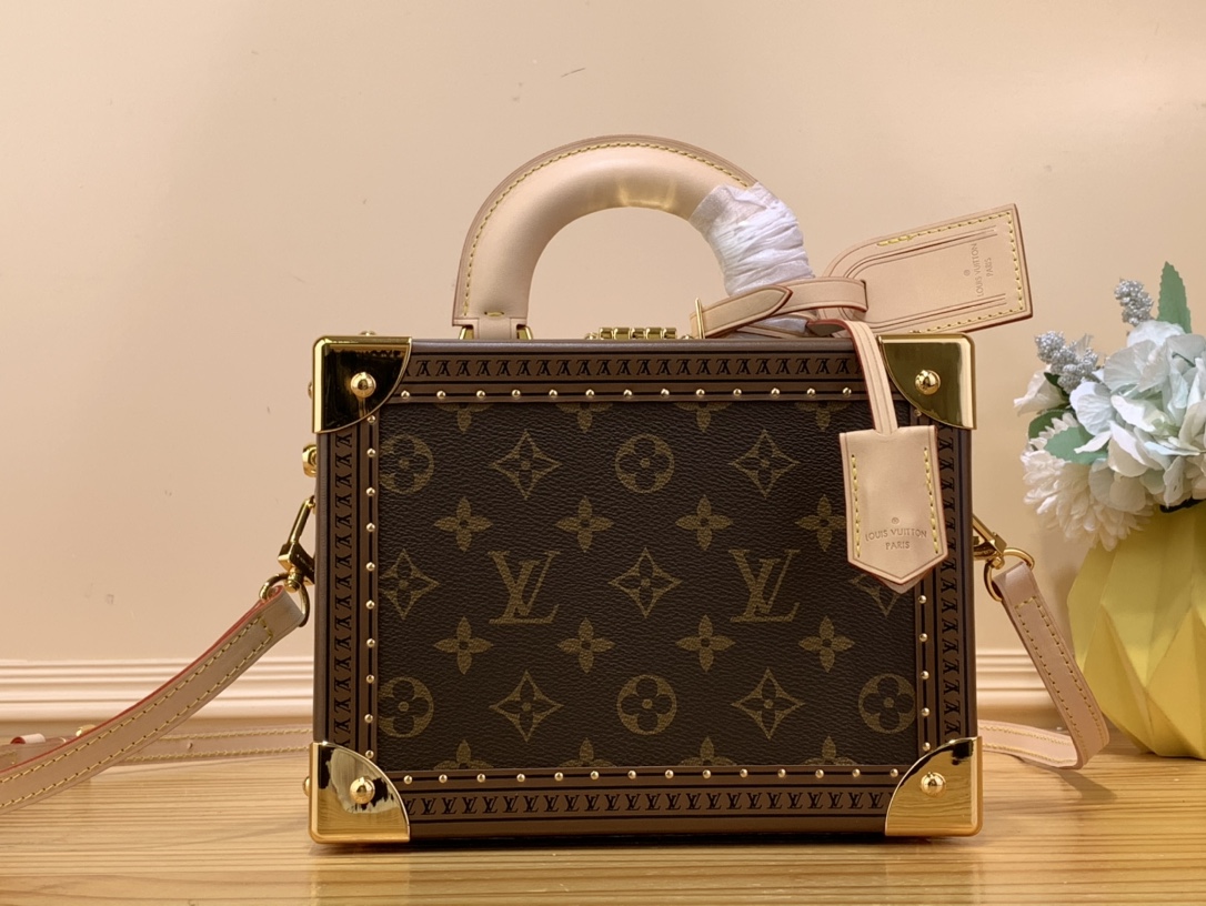 Bagsaaa L0vis Vvtt0n M20468 Petite Valise Monogram - 22.5 x 17.5 x 11 cm
