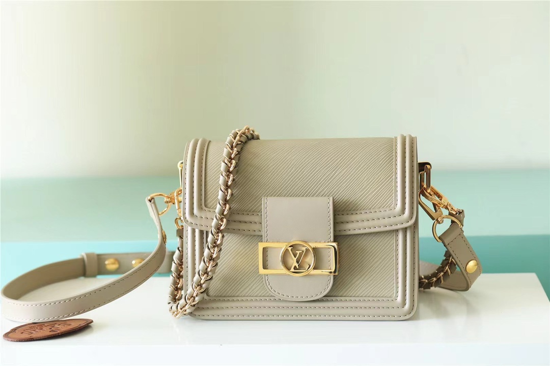 Bagsaaa L0vis Vvtt0n M23559 Mini Dauphine Poivre - 20 x 15 x 9 cm