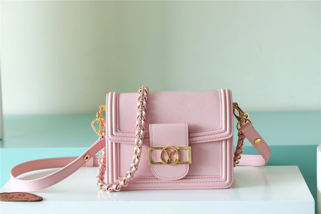 Bagsaaa L0vis Vvtt0n M23558 Mini Dauphine Pink - 20 x 15 x 9 cm