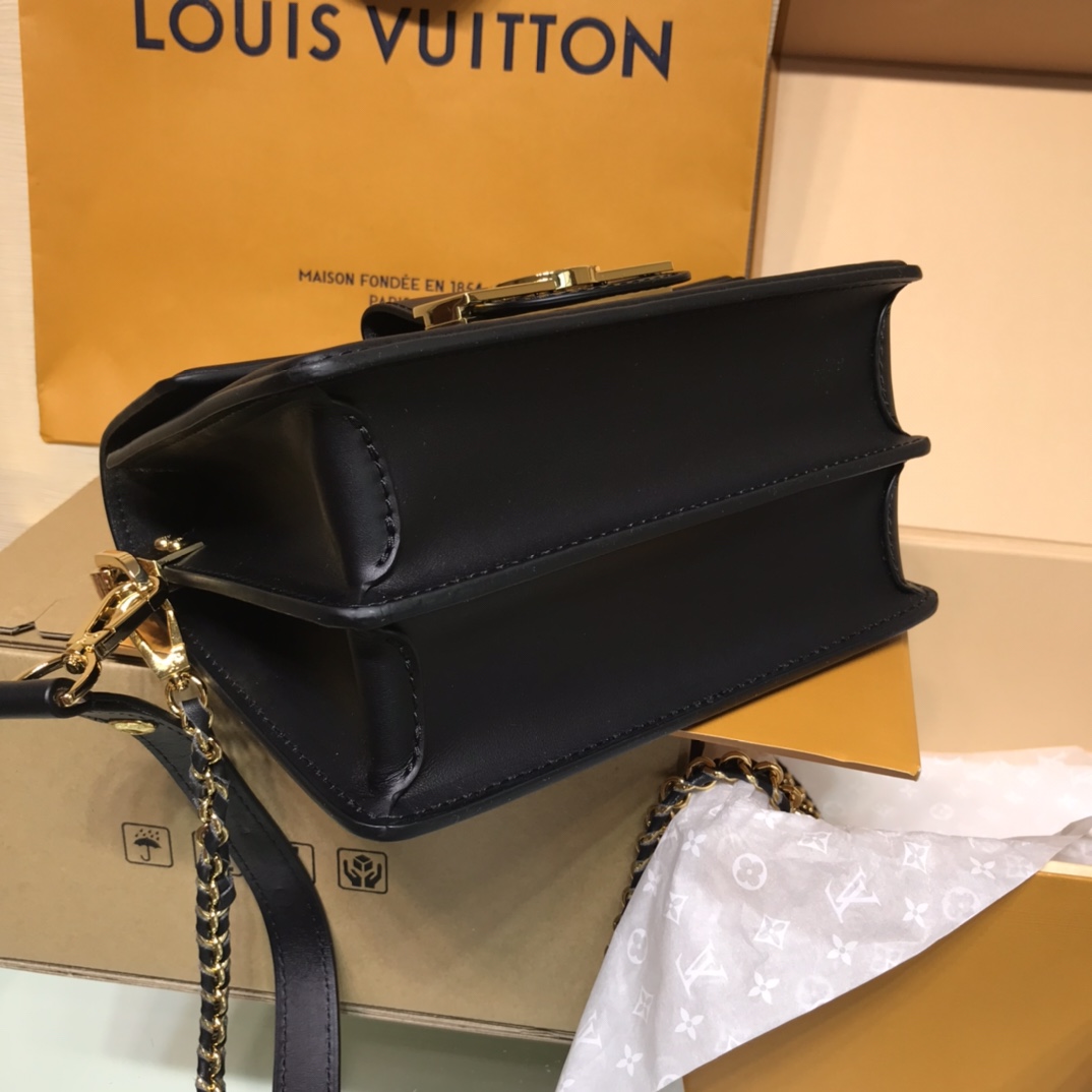 Bagsaaa L0vis Vvtt0n M55964 Mini Dauphine Black - 20 x 15 x 9 cm