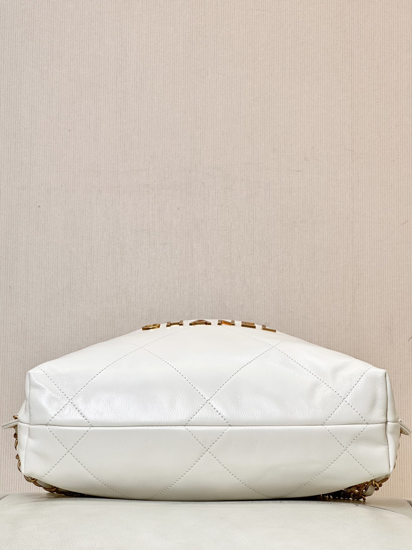 Bagsaaa Ch**el 22 Backpack White AS3859 - 34 × 29 × 8 cm