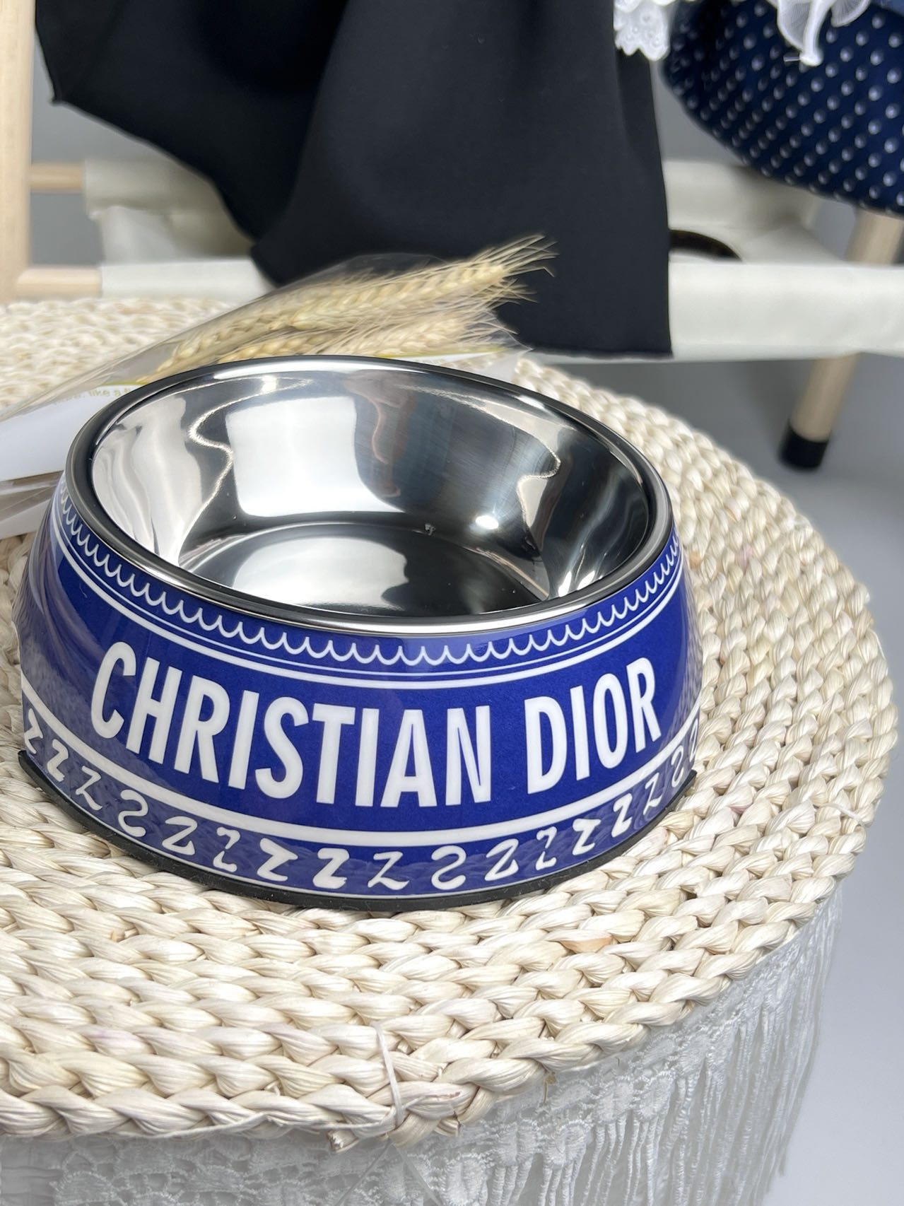 Bagsaaa D10r Blue Pet Bowl