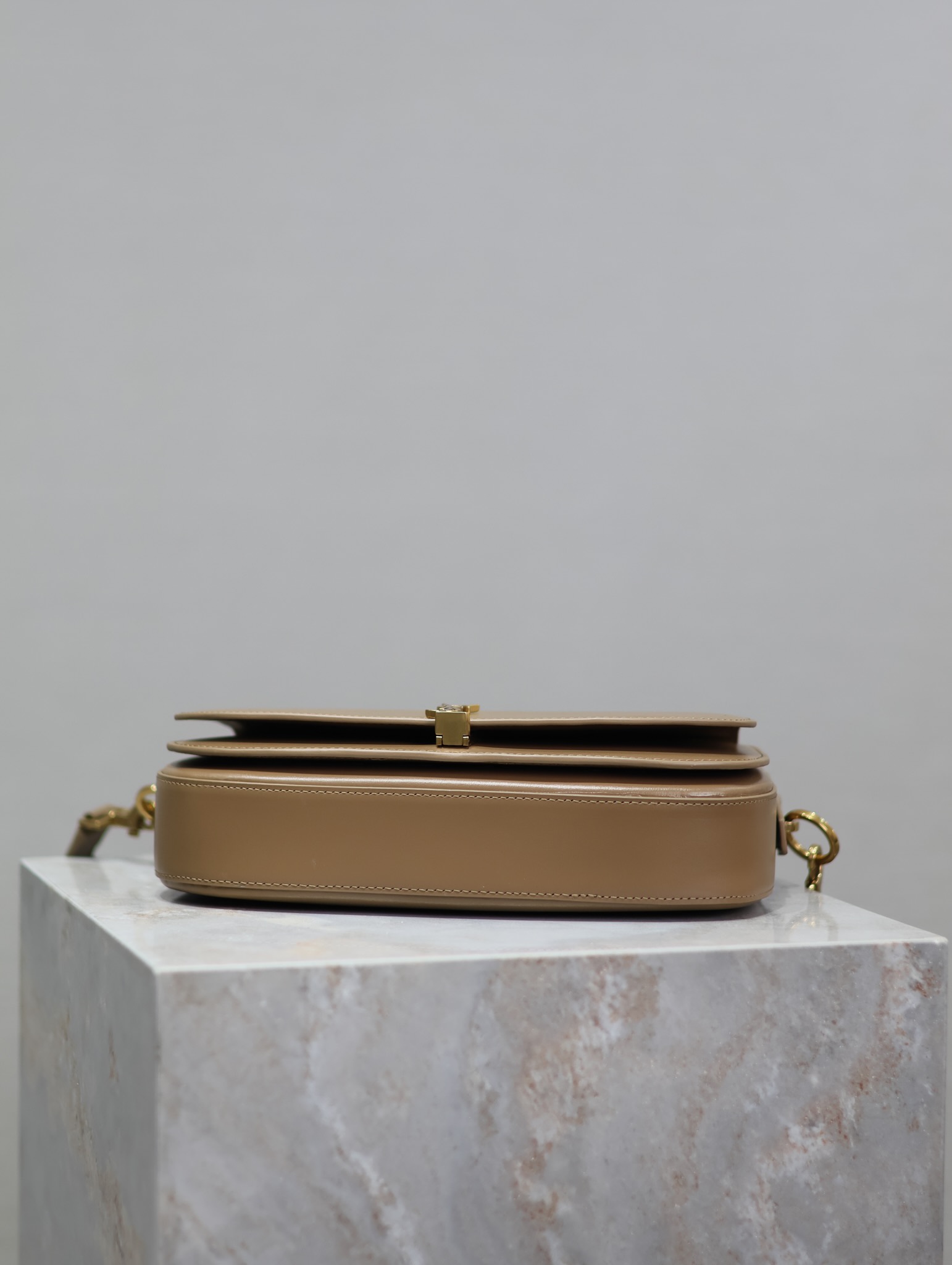 Bagsaaa Y51 Voltaire In Box Sa1nt Lau*nt 787671 Beige - 24 X 15 X 5 CM