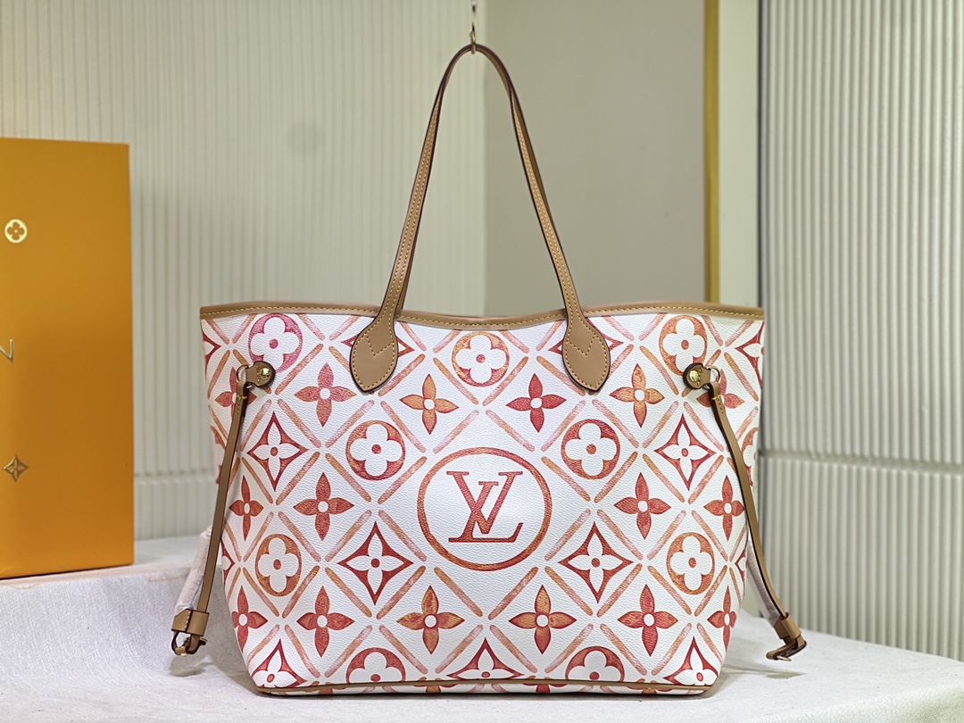 Bagsaaa L0vis Vvtt0n M25317 Neverfull MM Coral - 31 x 28 x 14 cm