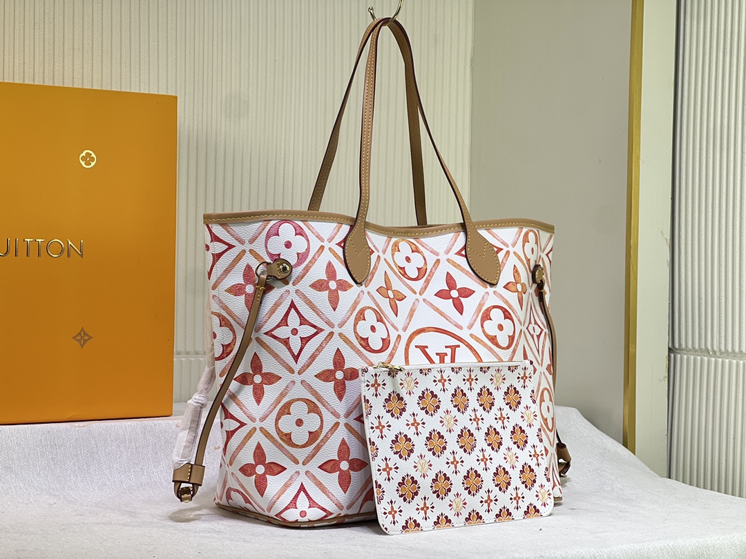 Bagsaaa L0vis Vvtt0n M25317 Neverfull MM Coral - 31 x 28 x 14 cm
