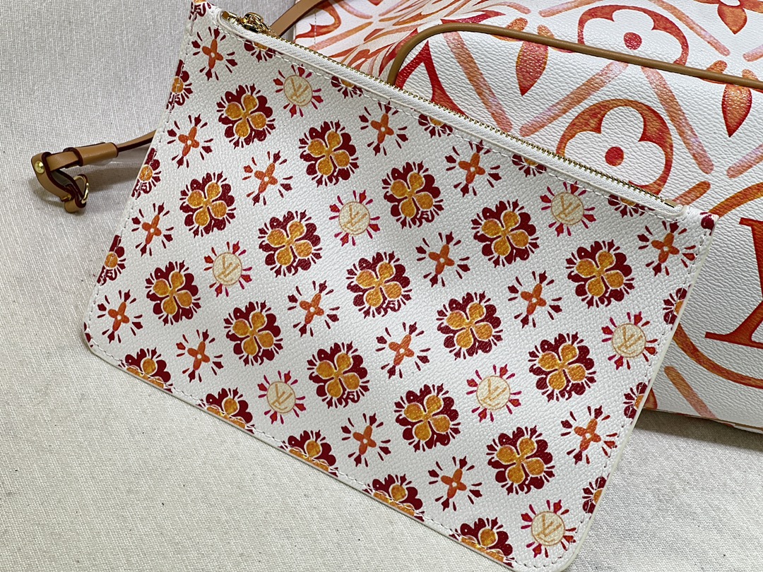 Bagsaaa L0vis Vvtt0n M25317 Neverfull MM Coral - 31 x 28 x 14 cm
