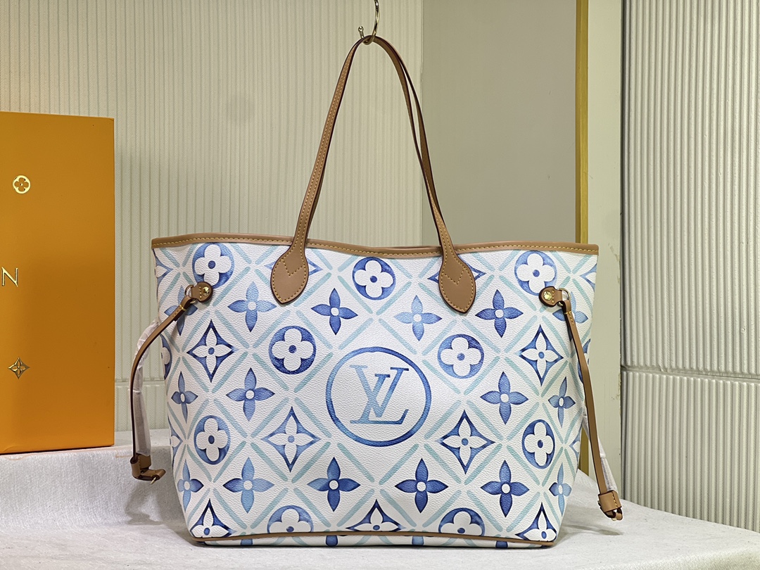 Bagsaaa L0vis Vvtt0n M11263 Neverfull MM Lagoon Blue - 31 x 28 x 14 cm