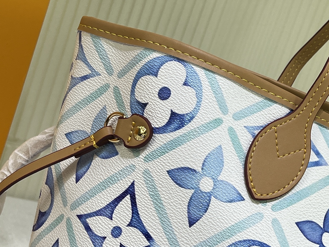 Bagsaaa L0vis Vvtt0n M11263 Neverfull MM Lagoon Blue - 31 x 28 x 14 cm