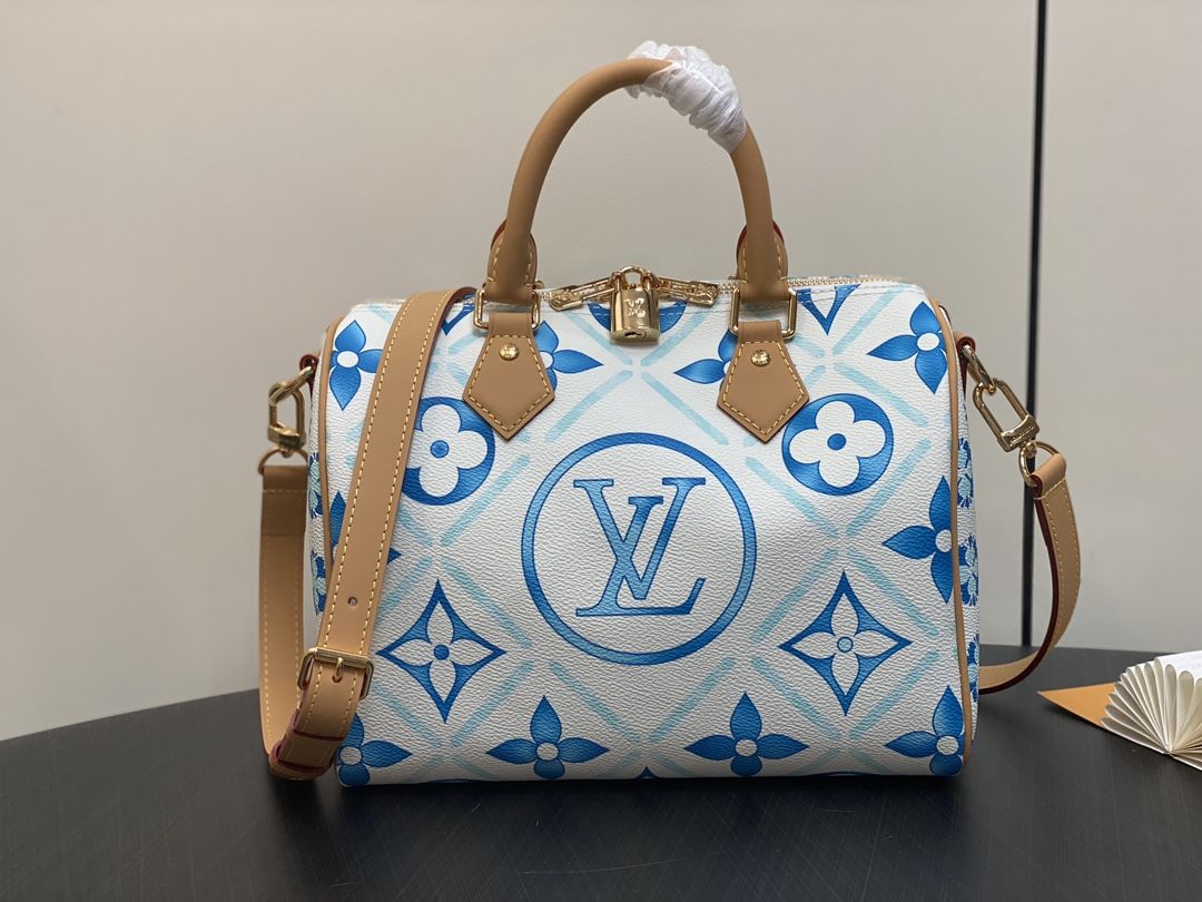 Bagsaaa L0vis Vvtt0n M11264 Speedy Bandoulière 25 Bag Loon Blue - 25 x 19 x 15 cm