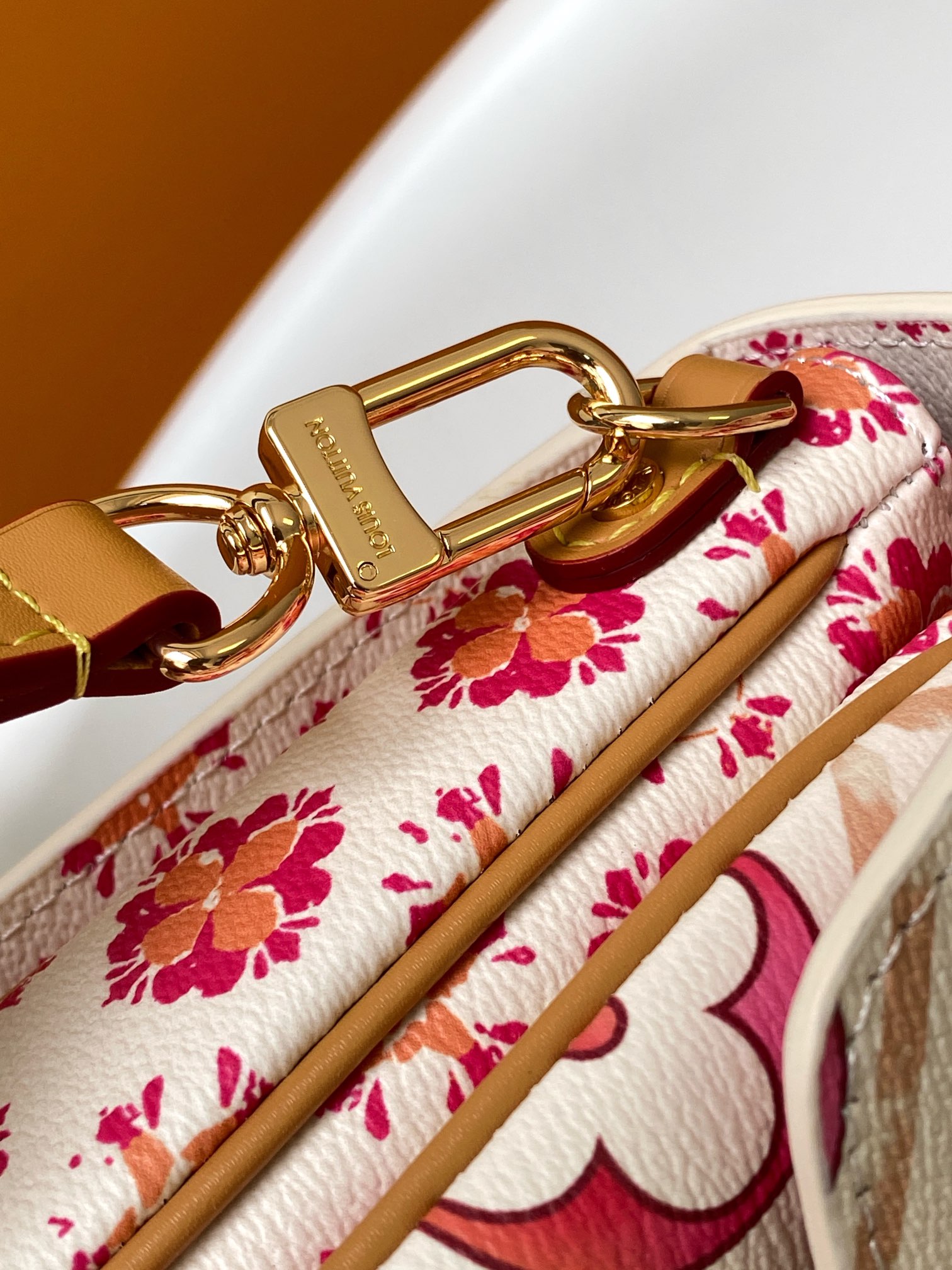 Bagsaaa L0vis Vvtt0n M11461 Pochette Métis Bag Coral - 25 x 19 x 7 cm