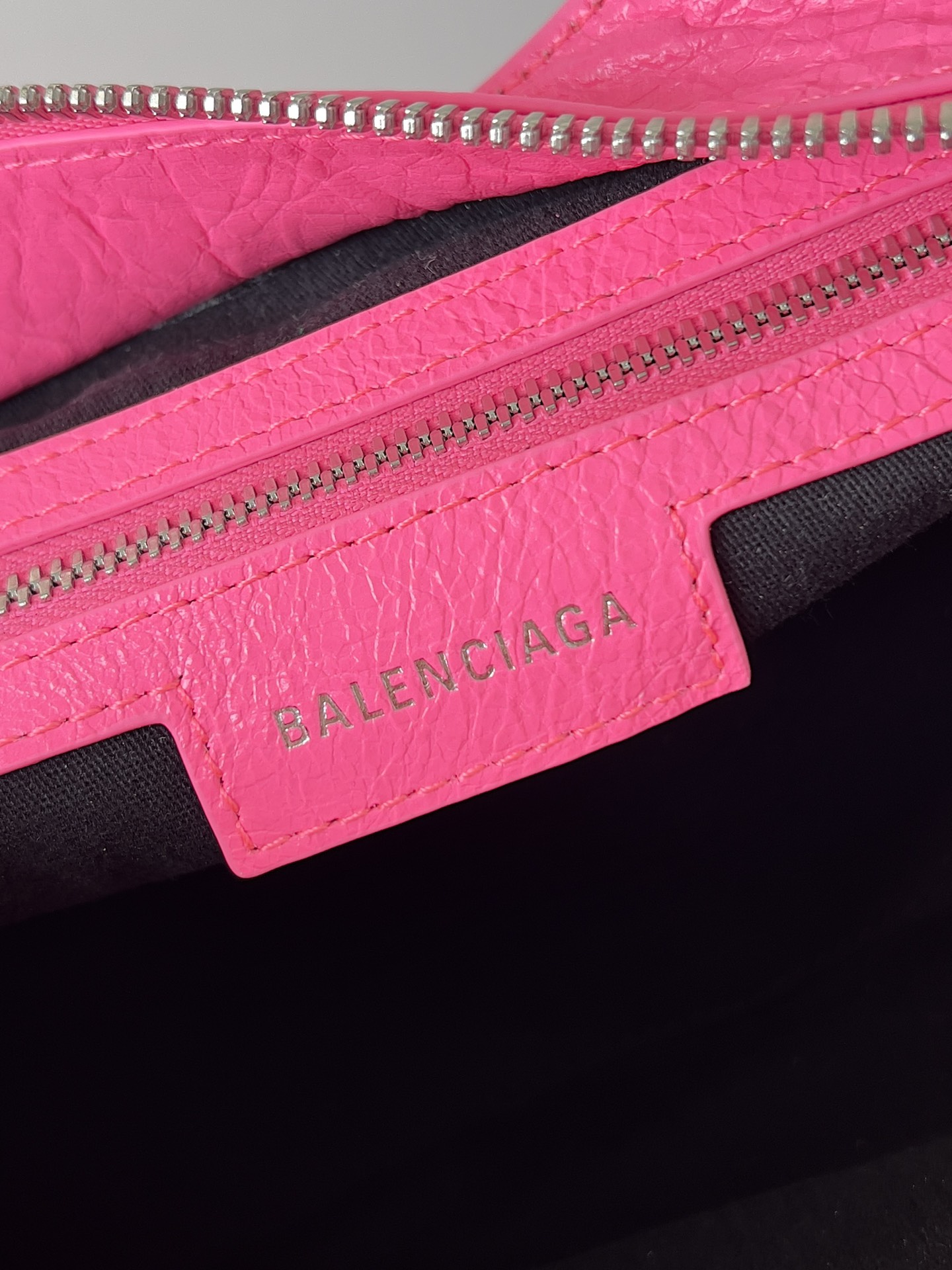 Bagsaaa Ba1en*iaga Neo Cagole XS Handbag In Pink - 26*12*18cm