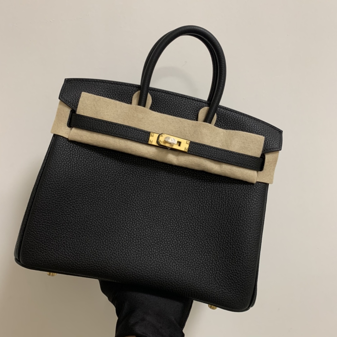 Bagsaaa H**me5 Birkin Black Togo & Gold Hardware - 25cm