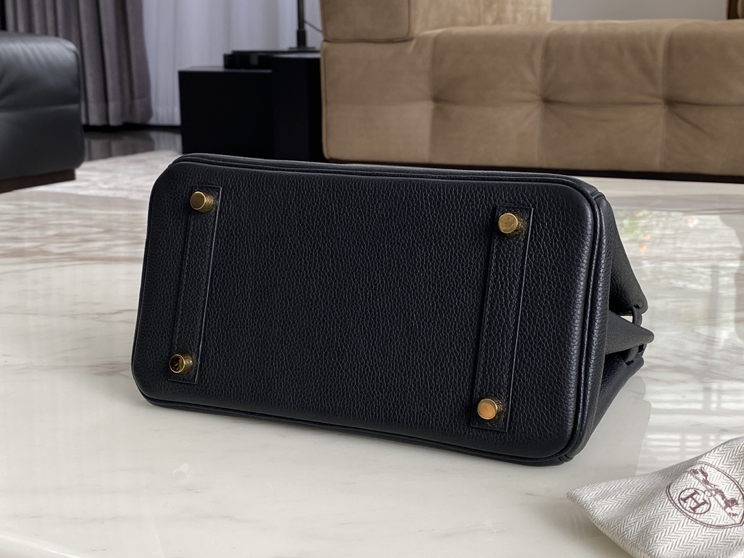 Bagsaaa H**me5 Birkin Black Togo & Gold Hardware - 25cm