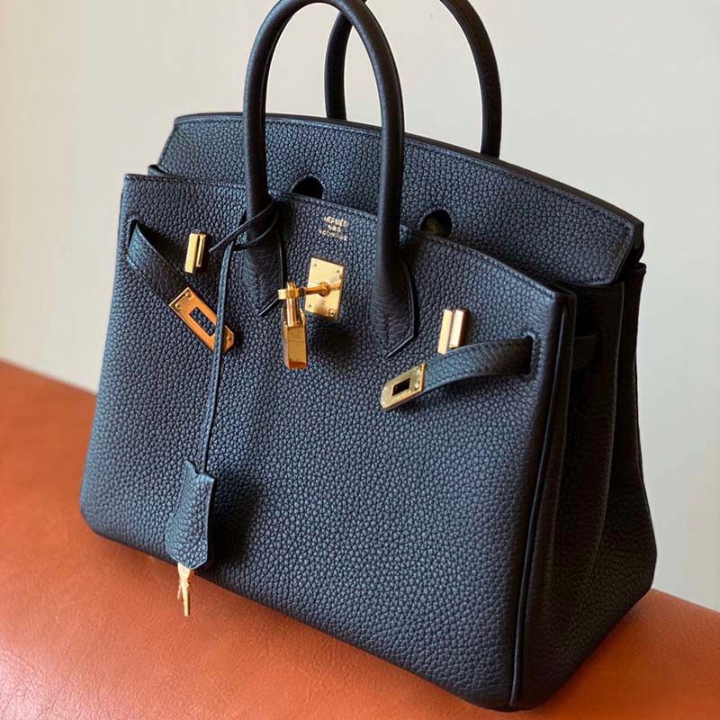 Bagsaaa H**me5 Birkin Black Togo & Gold Hardware - 25cm