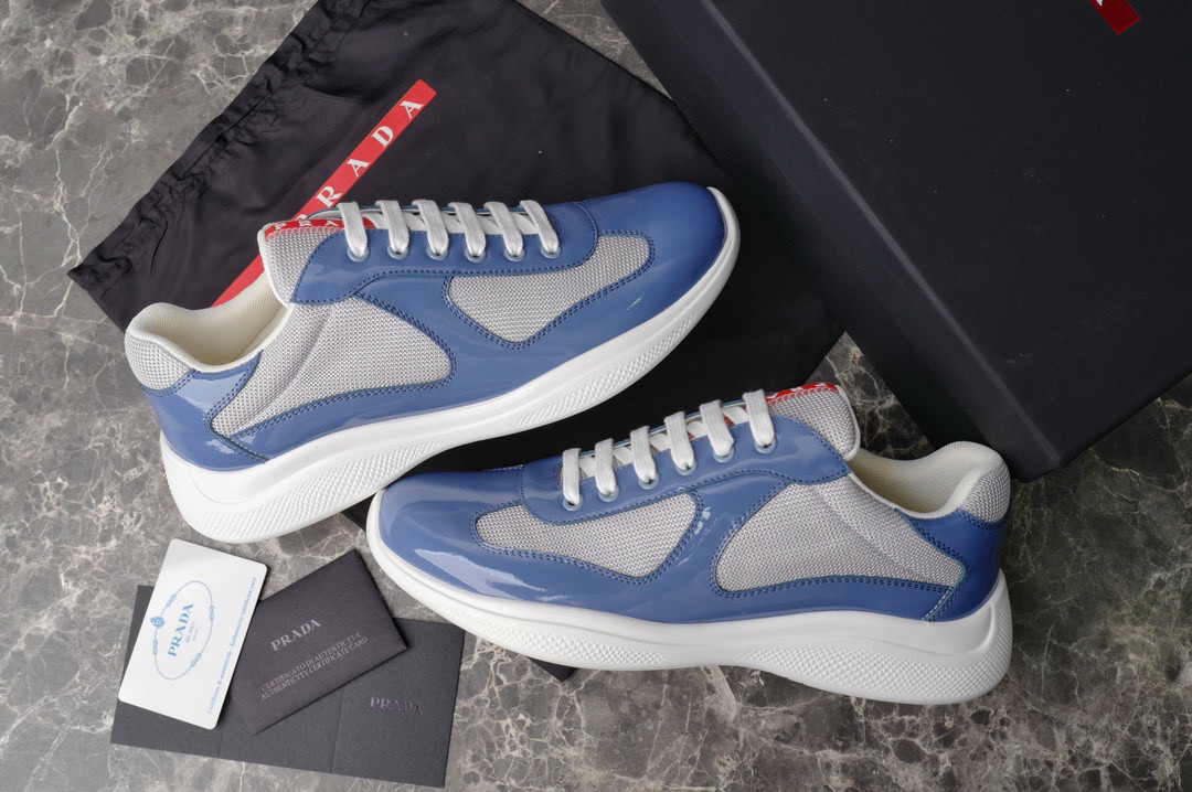 Bagsaaa Pra*a Patent Leather And Technical Fabric Pra*a America