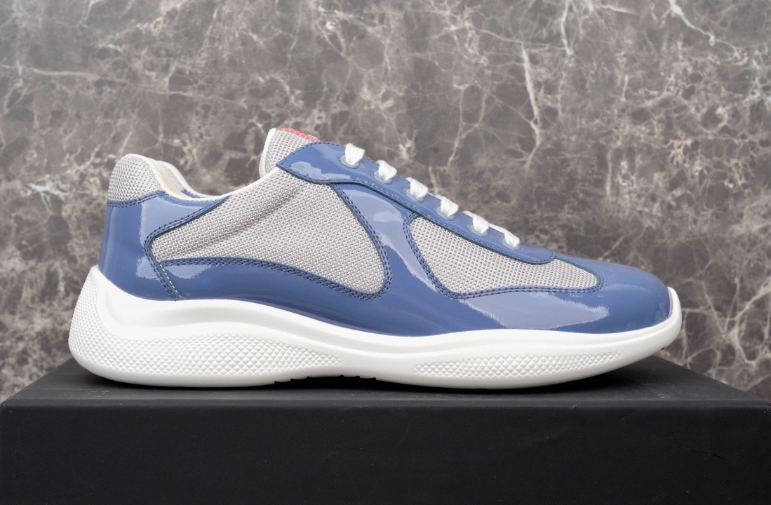 Bagsaaa Pra*a Patent Leather And Technical Fabric Pra*a America