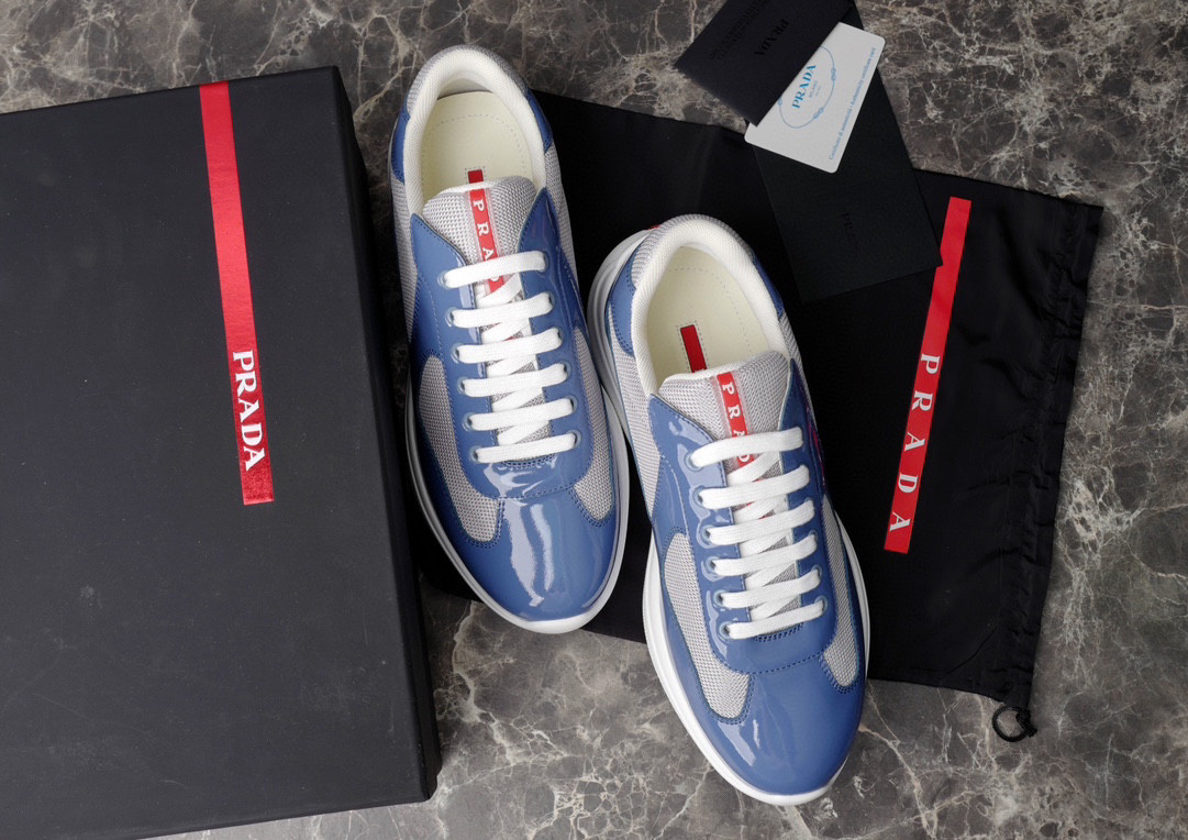 Bagsaaa Pra*a Patent Leather And Technical Fabric Pra*a America