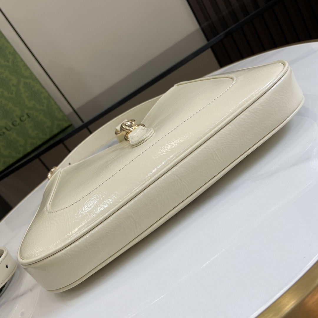 Bagsaaa Gvc*1 Jackie Small Shoulder Bag 782849 Ivory - 27.5x19x4 cm