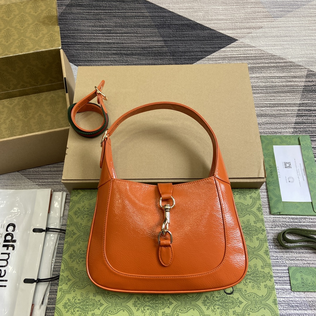 Bagsaaa Gvc*1 Jackie Small Shoulder Bag 782849 Orange - 27.5x19x4 cm