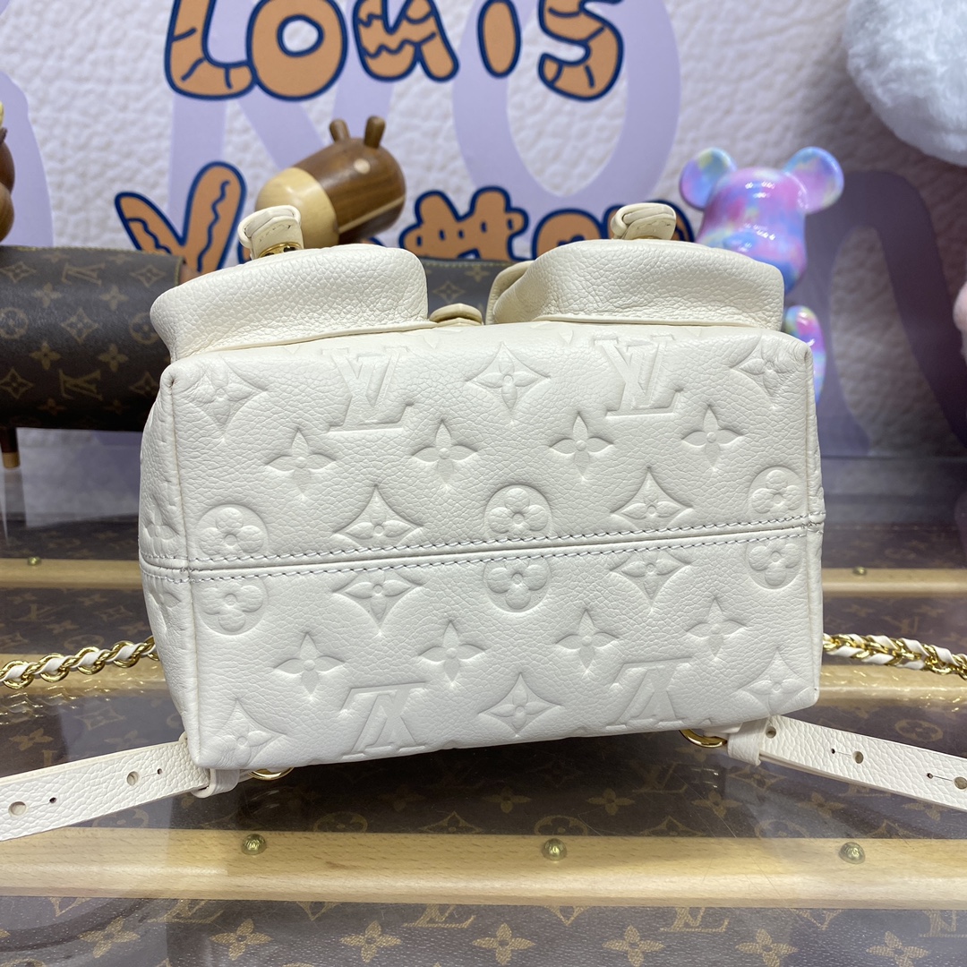 Bagsaaa L0vis Vvtt0n M47106 Backup Backpack Cream - 20 x 22 x 14 cm