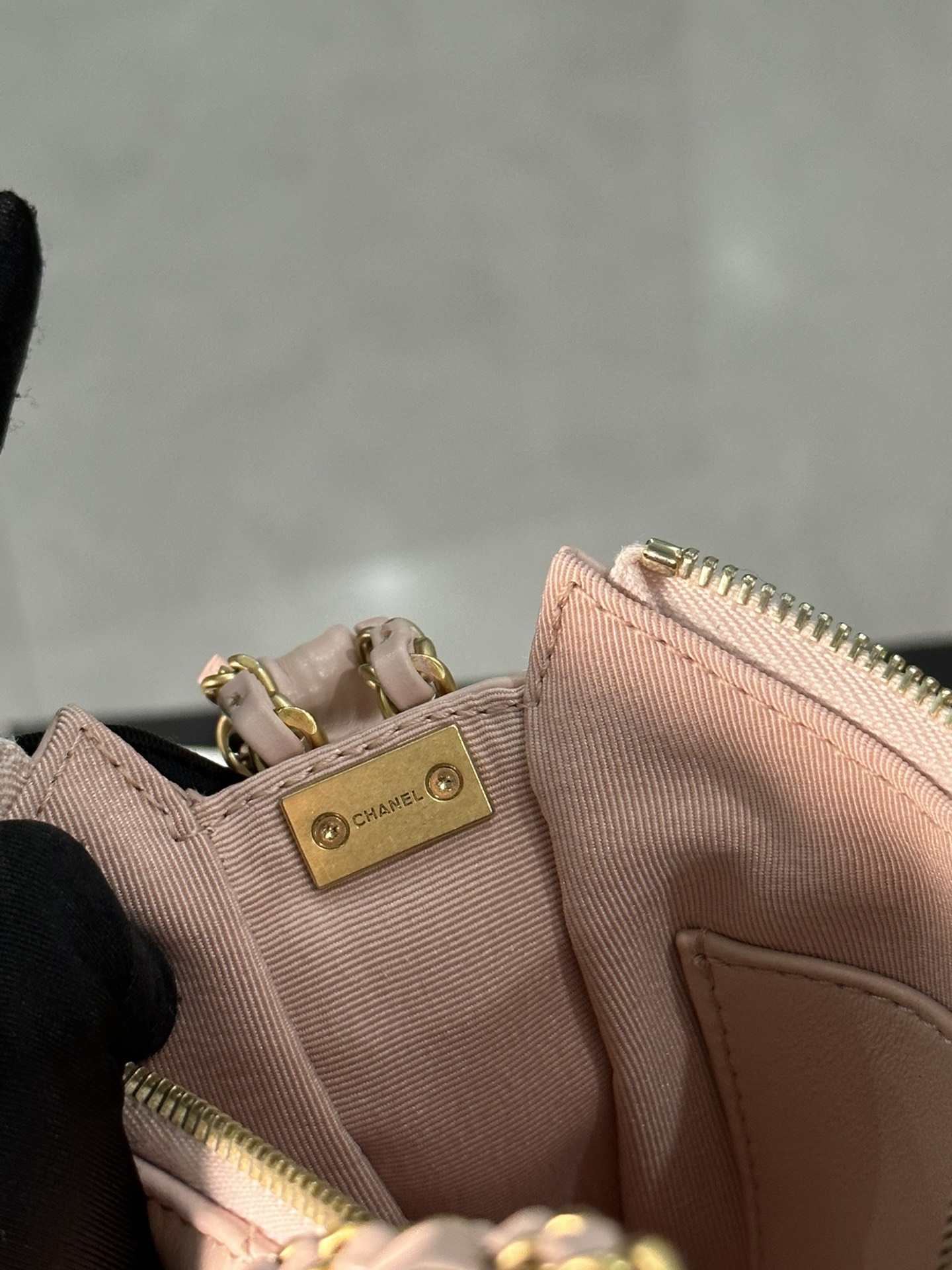 Bagsaaa Ch**el Hobo Bag AP3647 Pink - 20*13*4.5cm