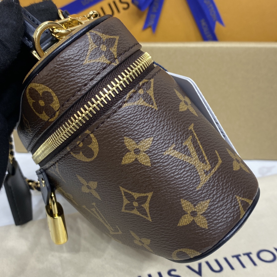 Bagsaaa L0vis Vvtt0n M47125 Vanity Chain Pouch Monogram - 19 x 11.5 x 6.5 cm