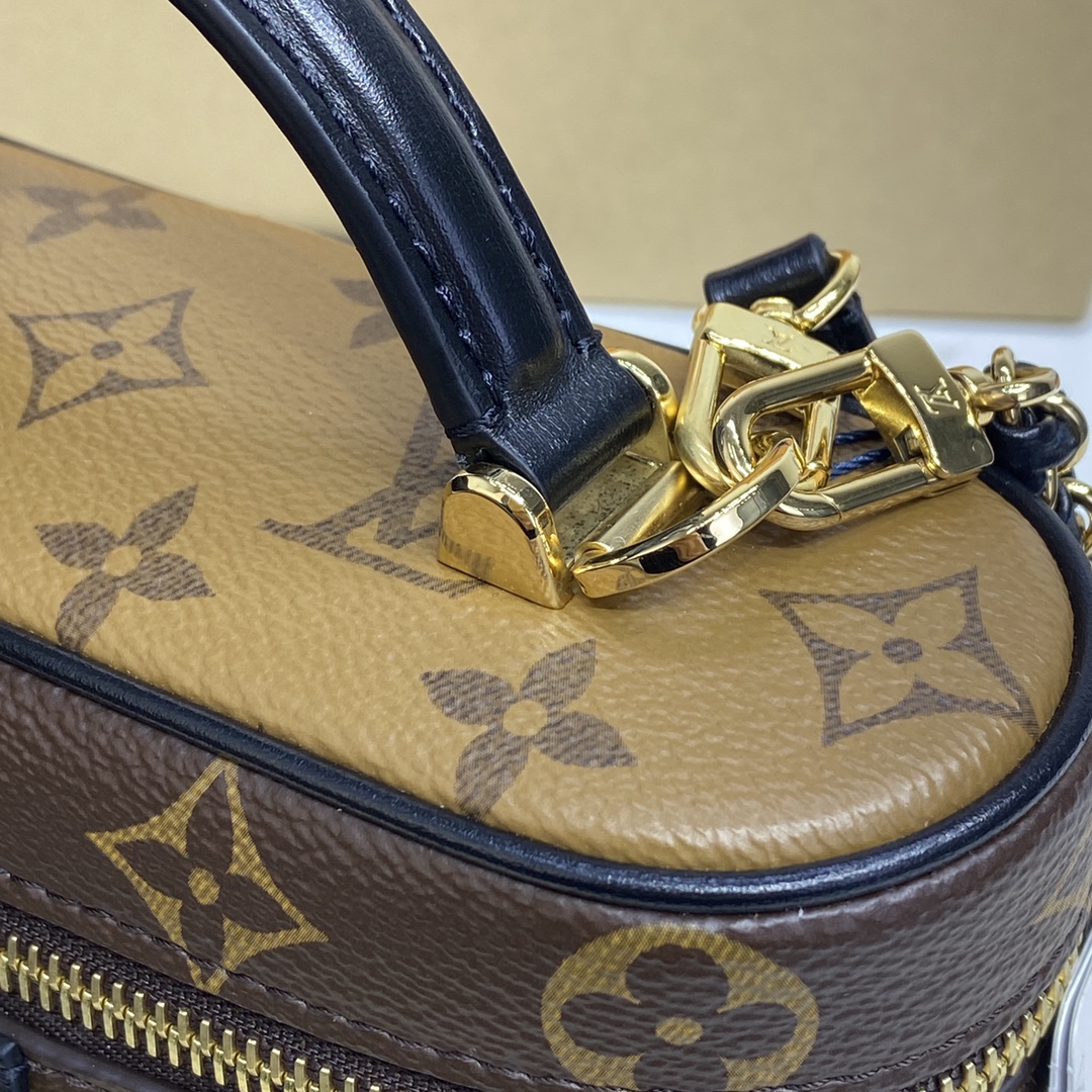 Bagsaaa L0vis Vvtt0n M47125 Vanity Chain Pouch Monogram - 19 x 11.5 x 6.5 cm