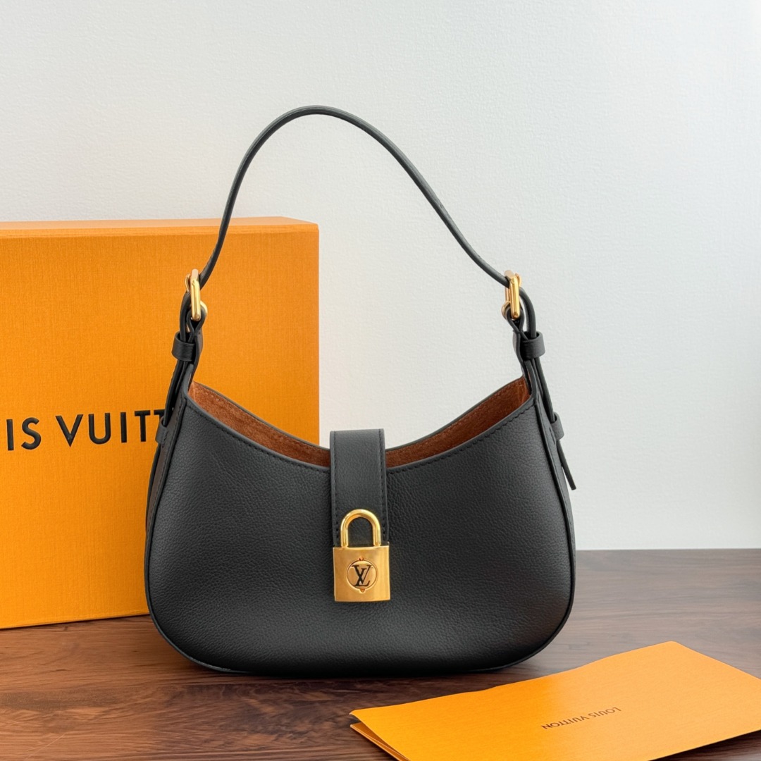 Bagsaaa L0vis Vvtt0n M24611 Low Key Shoulder Bag Black - 26 x 18 x 7 cm