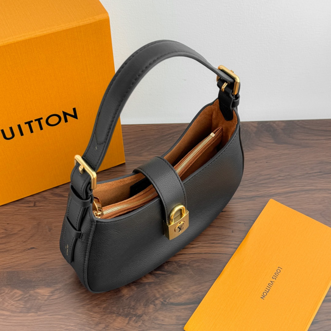 Bagsaaa L0vis Vvtt0n M24611 Low Key Shoulder Bag Black - 26 x 18 x 7 cm