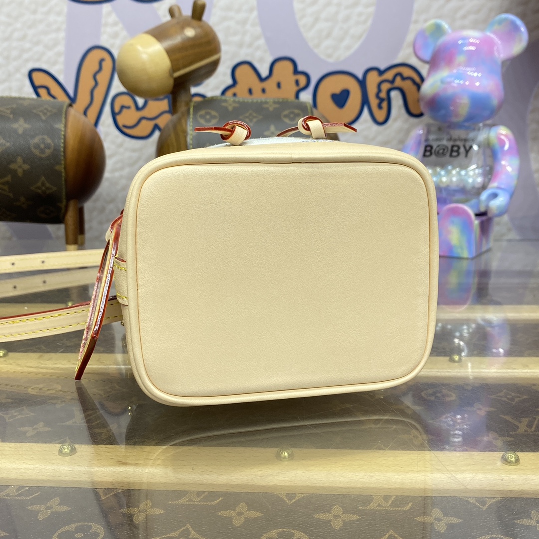 Bagsaaa L0vis Vvtt0n M83453 Nano Noé Multicolor White - 13 x 16 x 10 cm