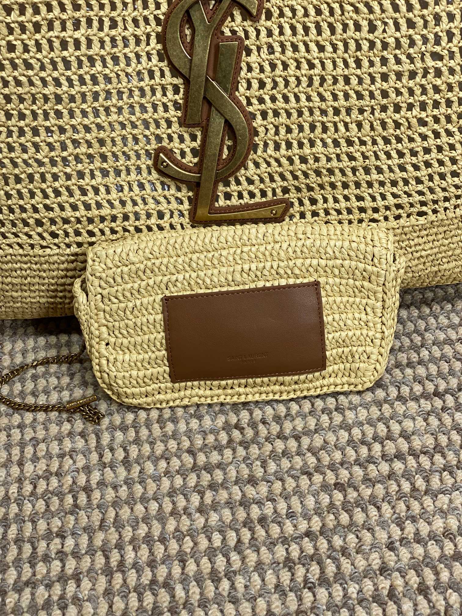 Bagsaaa Icare In Raffia 772191 - 55 X 43 X 5 CM