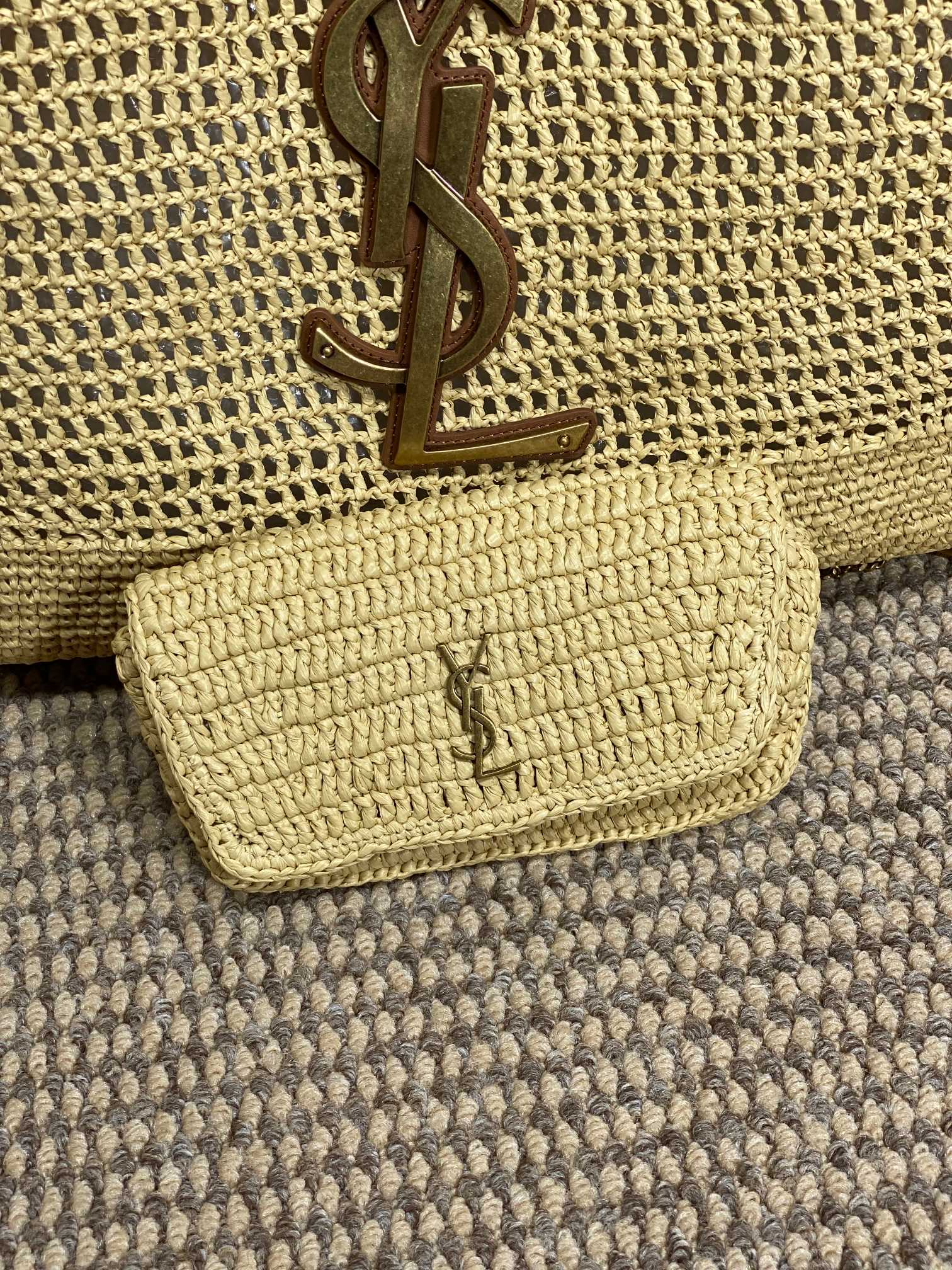 Bagsaaa Icare In Raffia 772191 - 55 X 43 X 5 CM