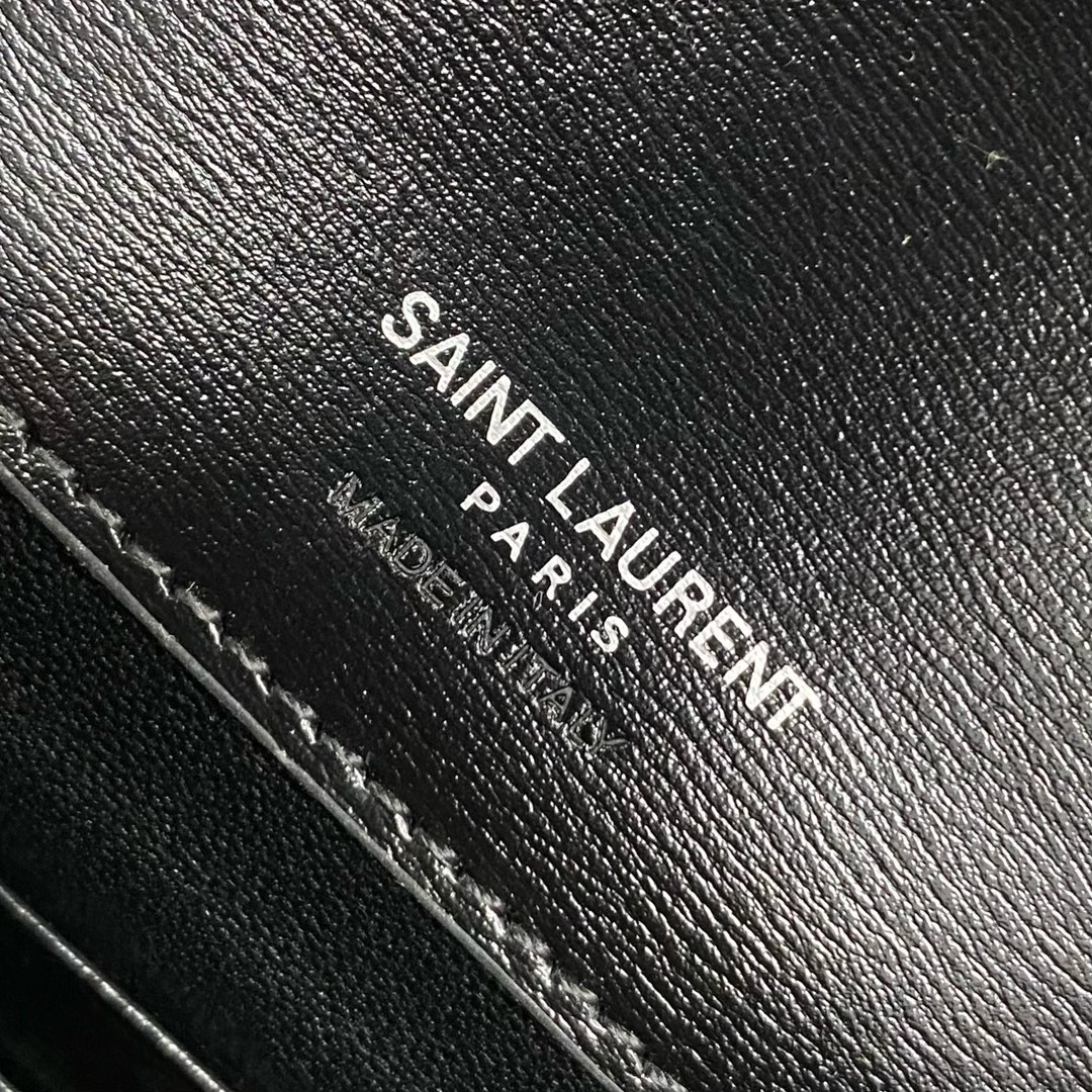 Bagsaaa Y51 Solferino Mini Bag In Smooth Leather 753963 Black - 18 X 11 X 5 CM