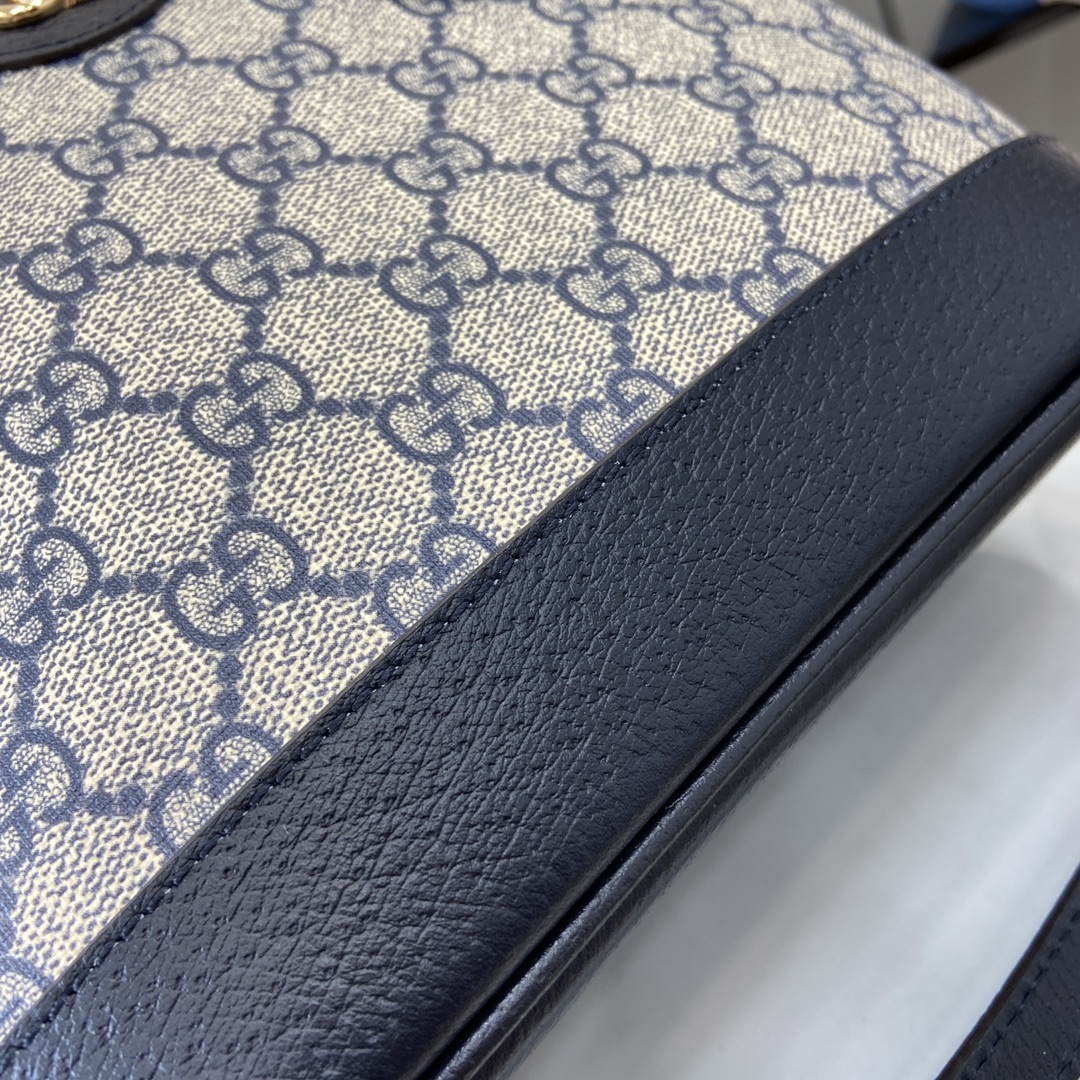 Bagsaaa Gvc*1 Ophidia Mini Tote Bag 811716 Dark Blue - 22x18x10 cm